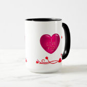 Ich Liebe dich Tasse (VorderseiteRechts)