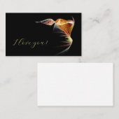 Ich Liebe dich Terminkarte (Vorne/Hinten)