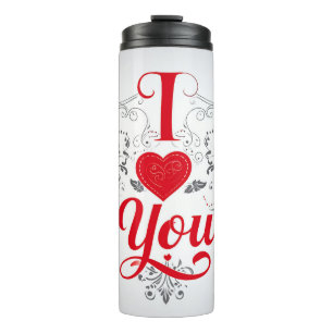 ich liebe dich thermosbecher