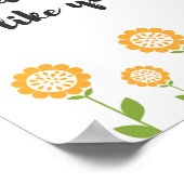 Ich Liebe dich und ich mag dich | Zitatposter Poster (Ecke)