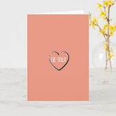 Ich liebe dich, Valentine Card Karte (Gelbe Blume)