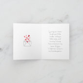 'Ich liebe Dich' Valentinstag-Partner Karte (Innenseite)