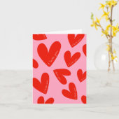 'Ich liebe Dich' Valentinstag-Partner Karte (Gelbe Blume)