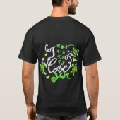 Ich Liebe dich - Valentinstag T-Shirt (Rückseite)