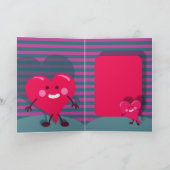 Ich Liebe dich! Valentinzeichen Feiertagskarte (Innenseite)