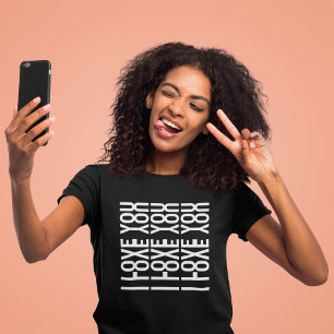 ICH LIEBE DICH - Versteckte Liebesbotschaft T-Shirt
