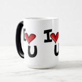 Ich Liebe dich Verwandlungstasse (Vorderseite Links)