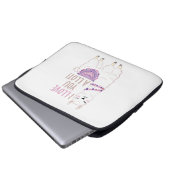 Ich liebe dich viel - Funny Llama Laptopschutzhülle (Vorne Knopf)