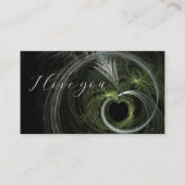 Ich Liebe dich Visitenkarte (Vorderseite)