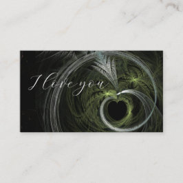 Ich Liebe dich Visitenkarte