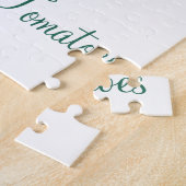 Ich Liebe dich von meinem Kopf Tomaten Funny Food  Puzzle (Seite)