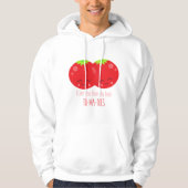 Ich Liebe dich von meinem Kopf Tomaten Hoodie (Vorderseite)