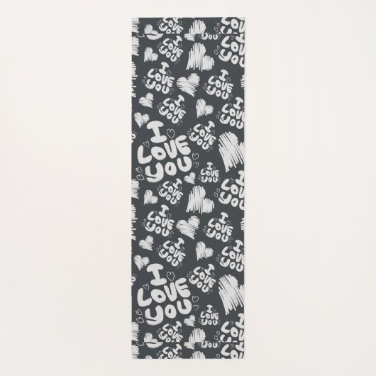 Ich Liebe dich Yogamatte (Rückseite)