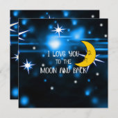 Ich Liebe dich zum Mond und zurück (Vorne/Hinten)