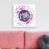 Ich Liebe dich zum Mond und zurück 4 Leinwanddruck (Insitu (Wohnzimmer))