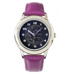 Ich Liebe dich zum Mond und zurück Armbanduhr