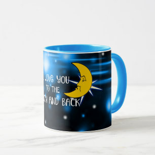 Ich Liebe dich zum Mond und zurück, beliebtes Des Tasse