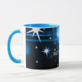 Ich Liebe dich zum Mond und zurück, beliebtes Desi Tasse (Links)