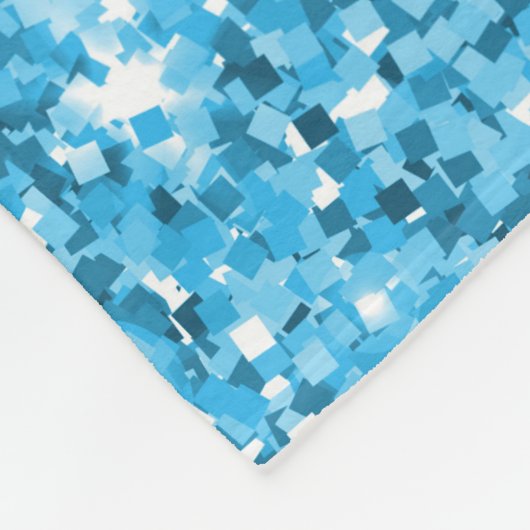 Ich Liebe dich zum Mond und zurück Fleecedecke (Ecke)