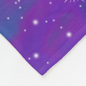 Ich Liebe dich zum Mond und zurück Fleecedecke (Ecke)