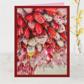 Ich Liebe dich zum Mond und zurück Karte (Gelbe Blume)