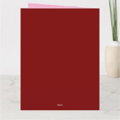 Ich Liebe dich zum Mond und zurück Karte (Rückseite)