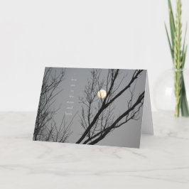 Ich Liebe dich zum Mond und zurück, leer innen Karte