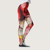 Ich Liebe dich zum Mond und zurück Leggings (Rechts)