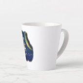 Ich Liebe dich zum Mond und zurück Milchtasse (Rechte Ecke)