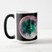 Ich Liebe dich zum Mond und zurück Morphed Tasse (Links)