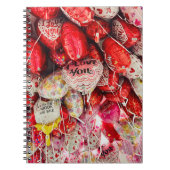 Ich Liebe dich zum Mond und zurück Notizblock (Vorderseite)