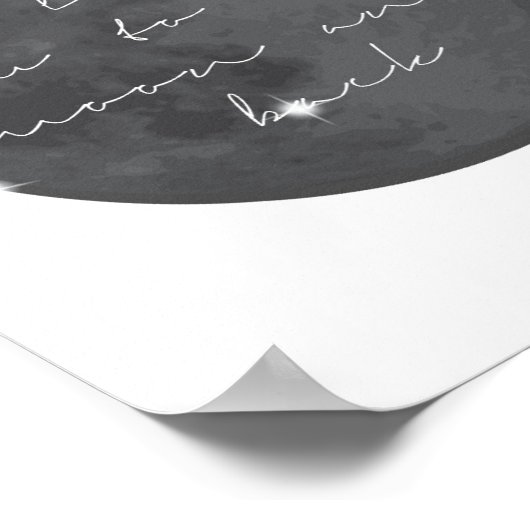 Ich Liebe dich zum Mond und zurück Poster (Ecke)