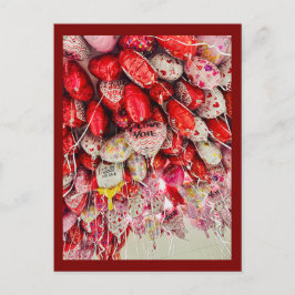 Ich Liebe dich zum Mond und zurück Postkarte