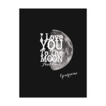 Ich Liebe dich zum Mond und zurück