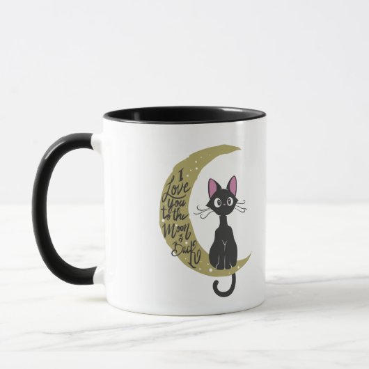 Ich Liebe dich zum Mond und zurück - Such dir den Tasse (Links)