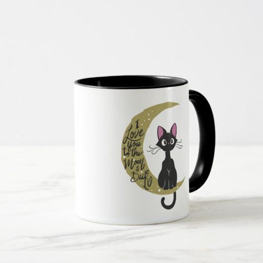 Ich Liebe dich zum Mond und zurück - Such dir den Tasse (VorderseiteRechts)