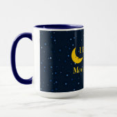 Ich Liebe dich zum Mond und zurück Tasse (Links)