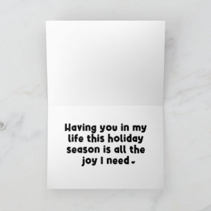 Ich Liebe dich zum Mond und zurück zu Weihnachten Karte