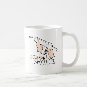Ich liebe Dichtstoff Kaffeetasse