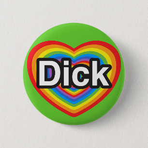 Ich Liebe Dick. Ich Liebe dir Dick. Herz Button