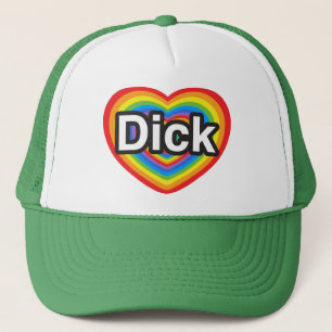 Ich Liebe Dick. Ich Liebe dir Dick. Herz Truckerkappe