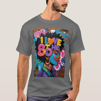 Ich liebe die 80er Familie 1 T-Shirt