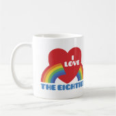 Ich Liebe die 80er Jahre Kaffeetasse (Links)