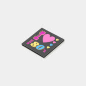 Ich Liebe die 80er Jahre Post-it Klebezettel (angewinkelt)