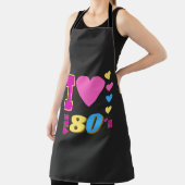 Ich Liebe die 80er Jahre Schürze (InSitu)