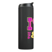 Ich Liebe die 80er Jahre Thermosbecher (Nach links gedreht)