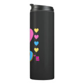 Ich Liebe die 80er Jahre Thermosbecher (Nach rechts gedreht)