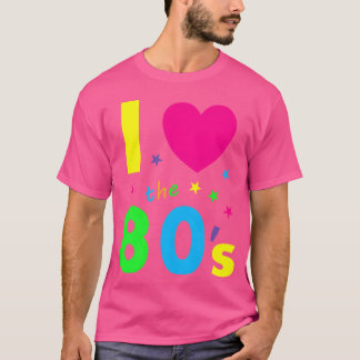 Ich liebe die 80er lustig T-Shirt