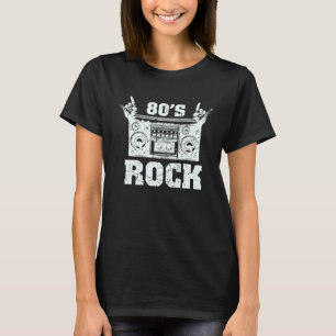 Ich Liebe die 80er Rock Retro 80er Girl Costume Me T-Shirt