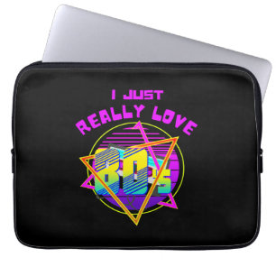ICH LIEBE DIE 80ER SEHR LAPTOPSCHUTZHÜLLE